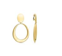 LUXENTER Boucles d'oreilles Elnath finies en or jaune 18 carats