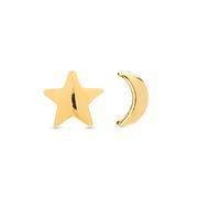Luxenter Boucles d'oreilles en argent sterling 925 plaquées or jaune 18 carats - Acarea