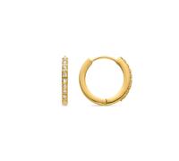 Luxenter Boucles d'oreilles en zircone brillante plaque or 18 carats - Ariuk