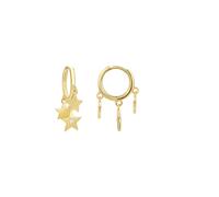 Luxenter Boucles d'oreilles 'Estrella' or, Taille One Size
