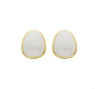 Luxenter Boucles d'oreilles finies en or jaune 18 carats - Malius
