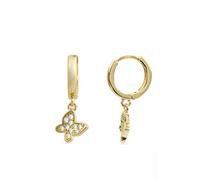 LUXENTER Boucles d'oreilles Kaduro finies en or 18 carats