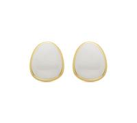 LUXENTER Boucles d'oreilles Malius finies en or jaune 18 carats