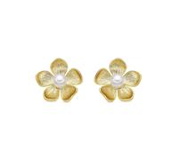 LUXENTER Boucles d'oreilles Miclaw finition or jaune 18 carats