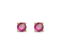 Luxenter Boucles d'oreilles 'Otieno' framboise, Taille One Size