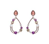 LUXENTER Boucles d'oreilles Overash en argent sterling 925