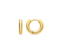 Luxenter Boucles d'oreilles plaque or 18 carats - Bradwa