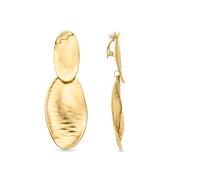 Luxenter Boucles d'oreilles plaque or jaune 18 carats - Zinlay