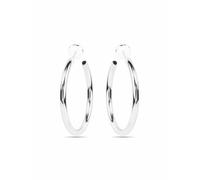 LUXENTER Boucles d'oreilles Polur finition argent