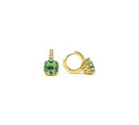 Luxenter Boucles d'oreilles 'Rilhi' vert, Taille One Size