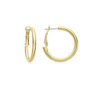 LUXENTER Boucles d'oreilles Sadro finition or 18 carats - 30 mm