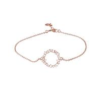 Bracelet Luxenter en argent sterling 925 avec zircone brillante, finition en or rose 18 carats - Thilak