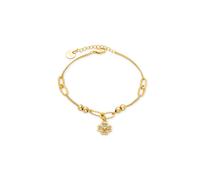 Luxenter Bracelet en zircone brillante plaqué or jaune 18 carats - Wilya