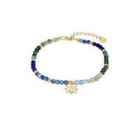 Luxenter Bracelet 'Neomu' or / mélange de couleurs, Taille 16 cm