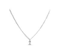 Luxenter Chaîne 'Alphabet' blanc, Taille Onesize