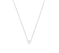 Luxenter Chaîne 'Alphabet D' argent, Taille Onesize
