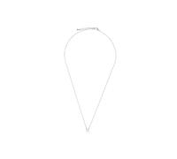 LUXENTER Collier Alphabet finition argent - Lettre G, Mediano, Métal, Sans pierre précieuse