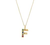 Luxenter Chaîne 'Alphabet' mélange de couleurs, Taille Onesize