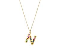 Luxenter Chaîne 'Alphabet' mélange de couleurs, Taille Onesize