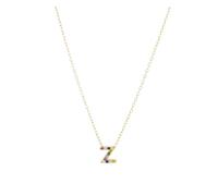 LUXENTER Collier Alphabet en argent sterling 925