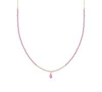 LUXENTER Collier Athat finition or jaune 18 carats