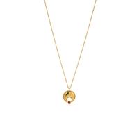 Luxenter Collier en corail plaqué or jaune 18 carats - Euvia