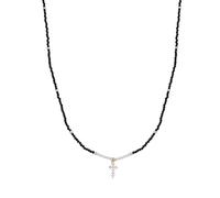 LUXENTER Collier Nyali finition or jaune 18 carats