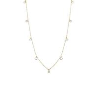 LUXENTER Collier Séduction plaqué or jaune 18 carats