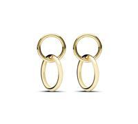 LUXENTER Pendientes acabados en oro amarillo de 18K - Rada