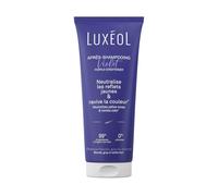 LUXEOL - Après-Shampooing Violet - Neutralise Les Reflets Jaunes & Corrige Les Reflets Cuivrés* - Ravive la Couleur* - Contient Un Pigment Violet Correcteur - Fabriqué en France - 200 ml