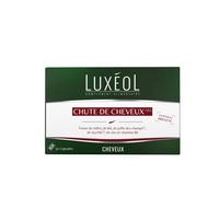 LUXÉOL - Chute de Cheveux - Pour Chevelure Clairsemée | Complément Alimentaire - 30 Capsules (1 mois) - 21,5 g