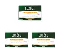 Luxéol - Chute De Cheveux Progressive - Complément Alimentaire - À Base De Capillaire de Montpellier, Plantes, Zinc & Vitamines B6 & B8 - Fabriqué En France - Programme 3 Mois - 90 Gélules (Lot de 3)