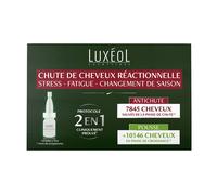 LUXÉOL Chute de Cheveux Réactionnelle 2 en 1 Brosse(S) À Dents 98 ml
