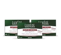 LUXÉOL - Chute De Cheveux Réactionnelle - Aide À Prévenir Chute De Cheveux Passagère - Stress, Fatigue, Post-Grossesse - Capillaire De Montpellier - Fabriqué En France - Programme 3 Mois - 90 Gélules
