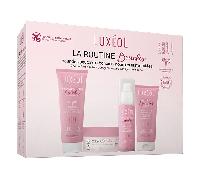 LUXEOL - Routine Cheveux Bouclés - Coffret Format Voyage - Sublime Les Boucles - Limite les Frisottis - Parfum Gourmand - Curly Hair - Shampooing 75ml + Masque + Crème De Soin + Gelée 50ml