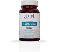 Luxeol - Complexe Peau Nette, Saine & Pure - Complément Alimentaire Pour La Peau - Contribue À Une Peau Nette(1) - Fabriqué En France - Pillulier 60 Gélules (= 30 Jours)