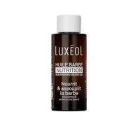 Luxéol - Huile Barbe Homme Nutrition - Nourrit & Assouplit la Barbe - Enrichie en Huiles de Graine de Tournesol, Graine de Sésame, Jojoba & Pépins de Raisin - Fabriquée En France - 50 ml