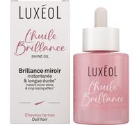 LUXEOL - Huile Brillance - Pour des cheveux brillants, hydratés et sans frisottis pendant 96h* - 99,5% Ingrédients d'Origine Naturelle - Fabriqué en France - 50 ml