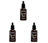 LUXÉOL - Huile De Ricin - Ongles & Peau - Aide À Nourrir, Protèger, Fortifier & À Favoriser La Pousse Des Cheveux - 100% D'Ingrédients D'Origine Naturelle - Fabriqué En France - 50ml (Lot de 3)