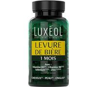 Luxéol Levure de bière – Cheveux, peau & ongles – 90 gélules (30 jours)