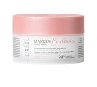 Luxéol Masque Brillance – Brillance & hydratation 96h – 98% d'ingrédients d'origine naturelle – 200ml