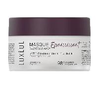 LUXEOL - Masque Cheveux Epaississant - +42% d'Epaisseur Dès la 1ère Utilisation* - À Base d'Algue Rouge, Acide Hyaluronique & Protéine de Riz - Fabriqué en France - 200 ml