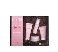 LUXEOL - Routine Cheveux Bouclés - Format Voyage - Sublime Les Boucles - Limite les Frisottis - Parfum Gourmand - Shampooing 75ml + Masque 50ml + Crème De Soin 50ml + Gelée 50ml