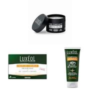 LUXEOL - Routine Chute de Cheveux Homme- Gélules Chute Progressive + Shampooing Anti-Chute Progressive & Cire Coiffante- Cheveux Plus Forts et Résistants- Fabriqué en France