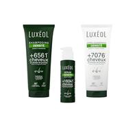 LUXEOL - Routine Densité - Augmente La Densité Capillaire - Shampooing (200 ml) + Après-Shampooing (200 ml) + Sérum (100 ml) - Cliniquement Prouvés* - Fabriqué En France
