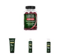 LUXEOL- Routine Gummies Croissance In & Out - Force & Croissance des Cheveux - Gummies Force & Croissance + Shampooing, Après-Shampooing & Sérum Croissance - Cheveux Plus Forts- Fabriqué en France