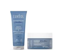 LUXEOL - Routine Kératine - Pour des cheveux renforcés, réparés et plus résistants - Shampooing (200ml) + Masque (200ml) - Sans silicones - Fabriqué en France