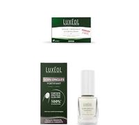 LUXEOL - Routine Ongles - Complément Alimentaire Pousse, Croissance & Fortification + Soin Fortifiant Ongles - Fortifie Les Ongles de L'Intérieur et de L'Extérieur - Fabriqué En France