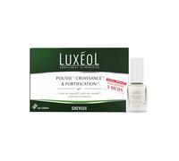 LUXÉOL - Routine Ongles Gélules | Action 2 en 1 ongles et cheveux : Soin Ongles Fortifiant (11mL) et Pousse Croissance & Fortification (90 Gélules)