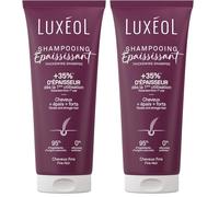 LUXÉOL - Shampoing Épaississant - +35% D'Épaisseur Dès la 1ère Utilisation* - Efficacité Prouvée - à l'Algue Rouge, Protéine de Riz & Acide Hyaluronique - Sans Silicones - Fabriqué en France - 200 ml